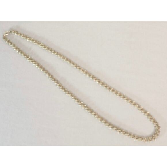 Gold Tone Intricate Chain Necklace - Picture 2 of 7